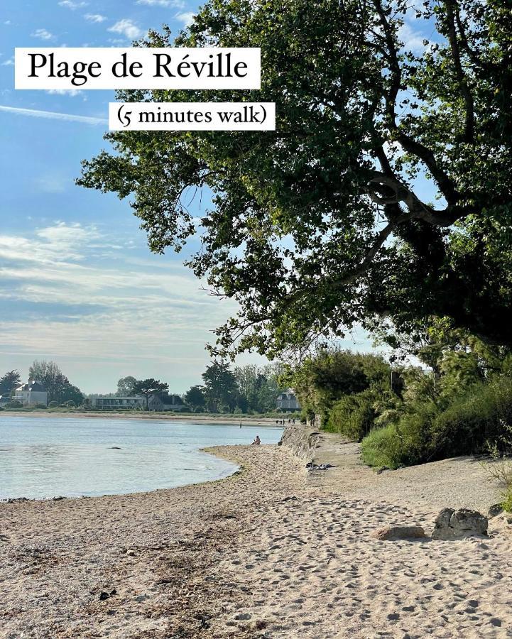 Le Pressoir De La Gervaiserie - 300M De La Plage Réville Exterior foto